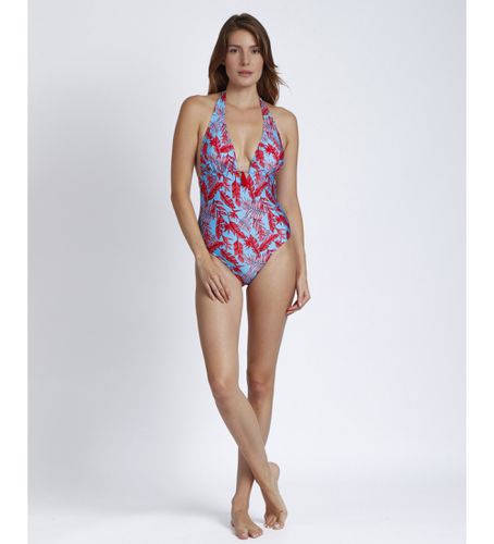 Maillot de bain dos nu et rouge Hawaii (S), Beachwear, Polyamide - Admas - Modalova