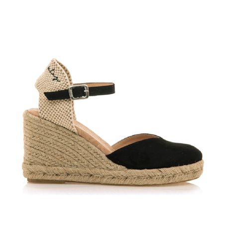 Louisa Wedges (41), Noir, 5 à 8 cm, Boucle, Casuel - Mustang - Modalova