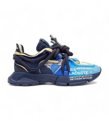 SFA0010_NV1 Trainers L003 Active Runway (37), Bleu, Plat, Lacets, Casuel, Sport - Lacoste - Modalova