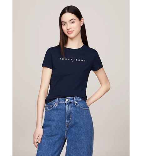 DW0DW18398 Tee-shirt slim avec logo (L), Casuel, Coton, Manche courte - Tommy Jeans - Modalova