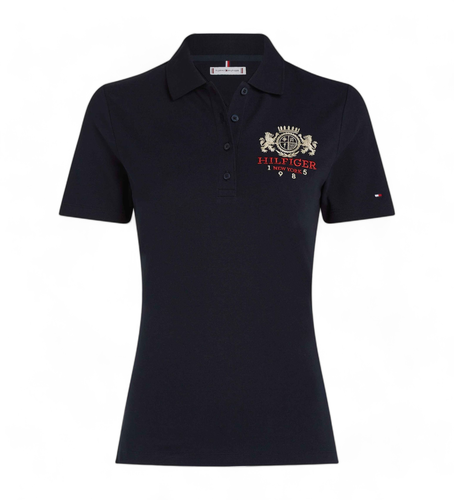 WW0WW43609 Polo à logo (M), Casuel, Manche courte, Le coton biologique, Durable - Tommy Hilfiger - Modalova