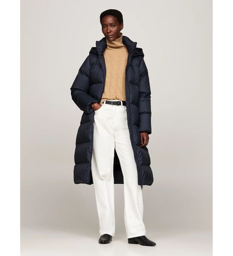 WW0WW43784 Manteau long avec garniture en duvet (L), Casuel, Polister recyclé - Tommy Hilfiger - Modalova