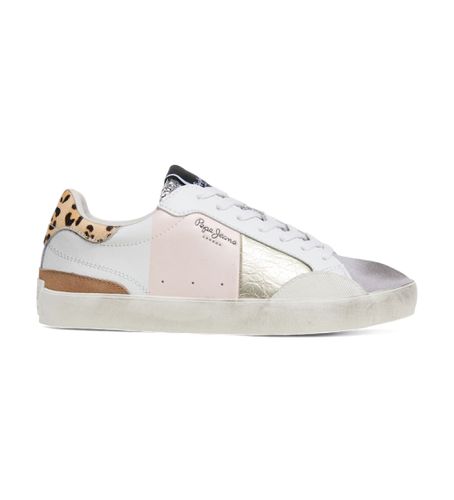 PLS31573 Lane Sweet Leather Sneakers , (36), Cuir, Blanc, Plat, Lacets, Casuel - Pepe Jeans - Modalova