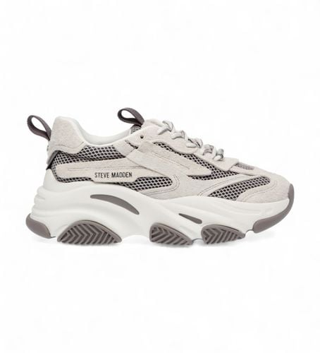 SM19000033 Trainers Possession-E (39), 5 à 8 cm, Lacets, Casuel, Gris - Steve Madden - Modalova