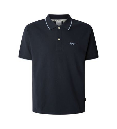 PM542101 Polo Hans (S), Casuel, Coton, Manche courte, Marine - Pepe Jeans - Modalova