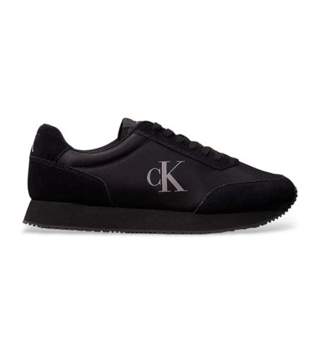 YM0YM01119 Baskets en cuir avec logo latéral (44), Plat, Lacets, Casuel - Calvin Klein Jeans - Modalova