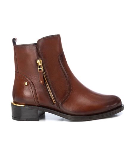 CAMEL Bottines en cuir 162017 marron (37), Plat, Fermeture éclair, Casuel - Carmela - Modalova