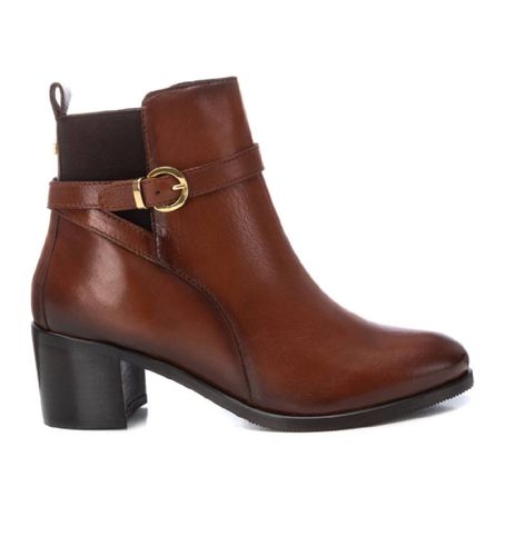 CAMEL Bottines en cuir 162019 marron (37), 5 à 8 cm, Fermeture éclair, Casuel - Carmela - Modalova