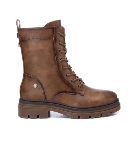 TAUPE Bottines 171977 marron (36), Plat, Lacets, Fermeture éclair, Casuel - Refresh - Modalova