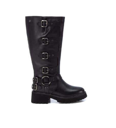 NEGRO Bottes en cuir 161929 (37), Plat, Fermeture éclair, Casuel - Carmela - Modalova