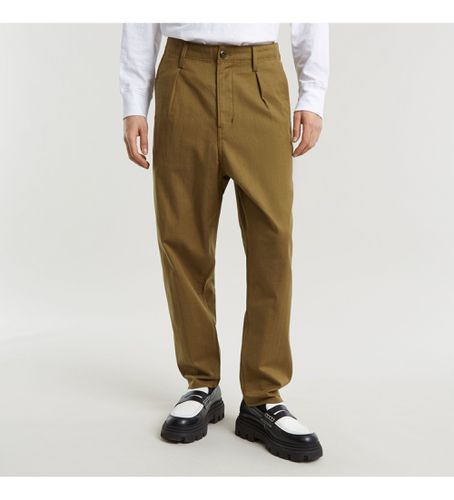 D24543-D731-G773 Pantalon chino plissé Pantalon décontracté marron (28/30), Casuel, Coton - G-Star - Modalova