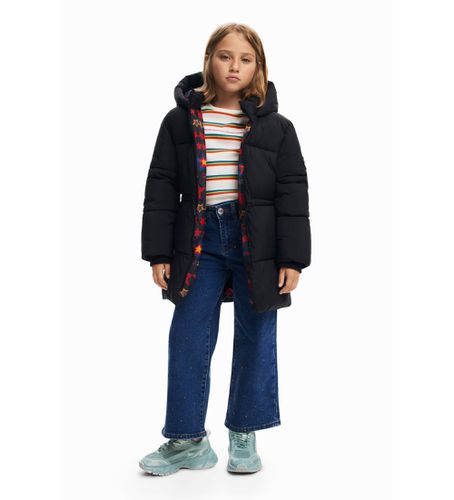 WGEW01 Long manteau de plumes (11/12años= 152cm), Casuel, Polyamide - Desigual - Modalova