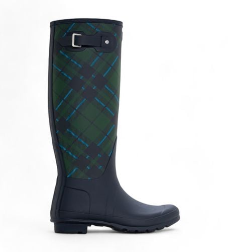 FRW0001242 Bottes Original Tall Tartan Imprimé (35/36), 1 à 3 cm, Aucun, Casuel - Hunter - Modalova