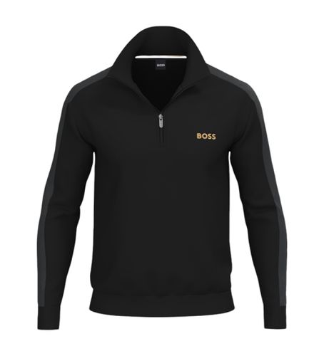 Veste 1/4 noire (L), Casuel, Coton, Manche longue - BOSS - Modalova