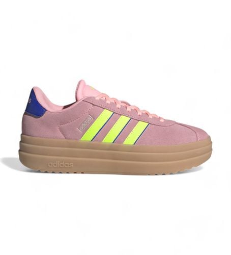 IH8089 Vl Court Bold Leather Sneakers (37 1/3), Cuir, Plat, 1 à 3 cm, Lacets, Casuel, Rose - adidas - Modalova