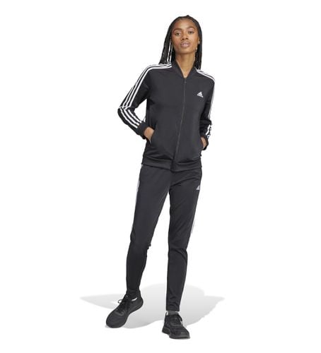 IJ8781 Tracksuit Essentials 3-Stripes (XS), Casuel, Sport, Multisport, Manche longue, Polister recyclé, Durable - adidas - Modalova