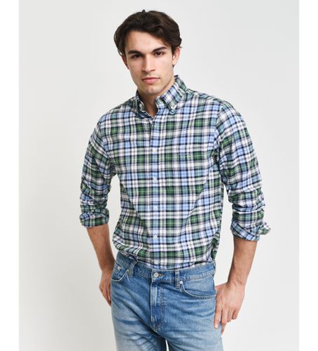 Oxford Regular Fit Archive Checked Shirt (L), Casuel, Manche longue, Le coton biologique, Durable - Gant - Modalova