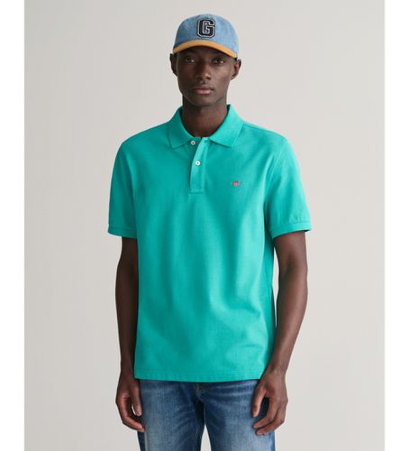 Polo en piqué Coupe régulière Bouclier (5XL), Casuel, Coton, Manche courte - Gant - Modalova