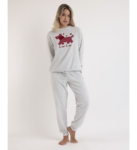 Pyjama Manches longues Velours Lou Lou Cold (S), Homewear, , Coton, Manche longue - Admas - Modalova