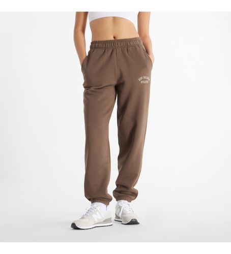 WP43500 Pantalon de jogging Graphic Fleece marron (XS), Casuel, Sport, Coton, Multisport, Durable - New Balance - Modalova