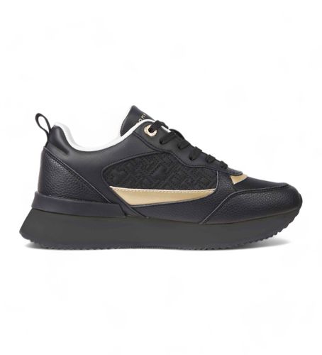 FW0FW08248 Chaussures en cuir Monogram Runner (37), Plat, Lacets, Casuel - Tommy Hilfiger - Modalova