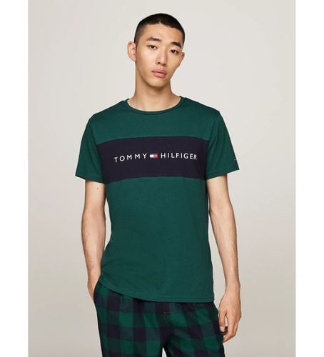 UM0UM03418 T-shirt original colour block (S), Homewear, Vert, Coton, Manche courte - Tommy Hilfiger - Modalova