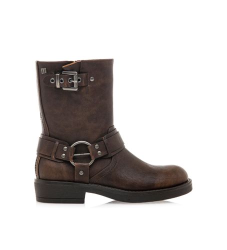 Bottines Brunei Marron (37), Plat, Fermeture éclair, Casuel - MTNG - Modalova