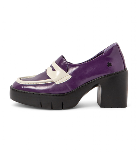 XD003_0MU Mjoccasins cuir 1654 lilas (36), 3 à 5 cm, Aucun, Casuel, Violet - Art - Modalova