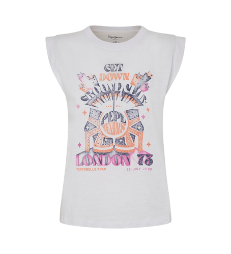 PL505883 T-shirt Eloise (XS), Casuel, Le coton biologique, Durable - Pepe Jeans - Modalova