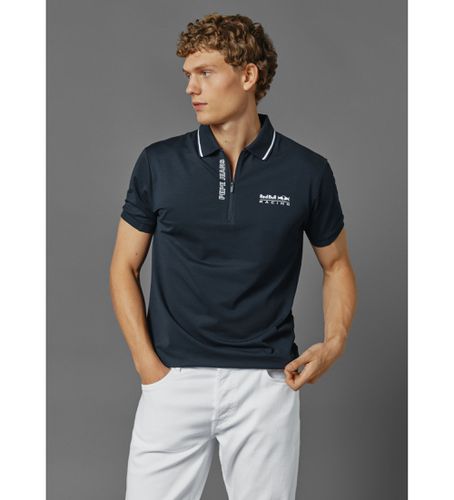 Bull Racing x Pepe Jeans. RM540006 Polo en piqué tissé extensible marine (M), Casuel, Coton, Manche courte - Red Bull Racing x Pepe Jeans - Modalova