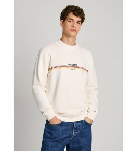 PM582693 Sweatshirt Sander (S), Casuel, Le coton biologique, Durable - Pepe Jeans - Modalova