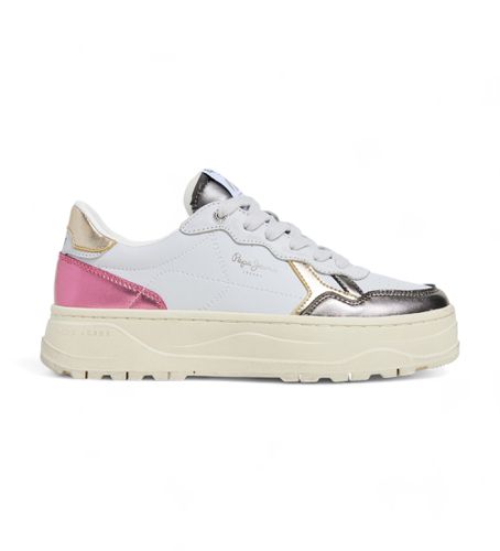 PLS00022 Baskets en cuir Kore Moon (36), Plat, Lacets, Casuel - Pepe Jeans - Modalova