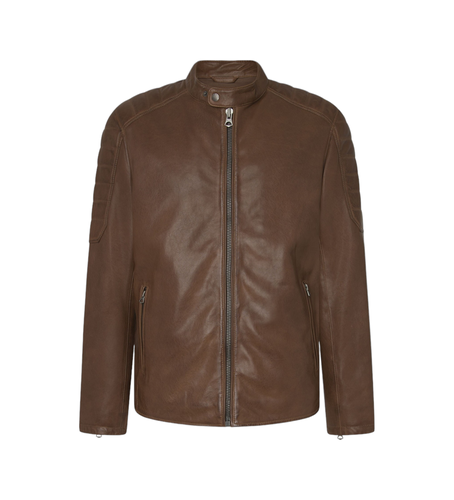 PM403014 Veste Travis marron (M), Casuel, Cuir - Pepe Jeans - Modalova