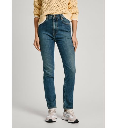 PL204590HW7 Jeans Slim Uhw (24/30), Casuel, Coton, Denim, Durable - Pepe Jeans - Modalova