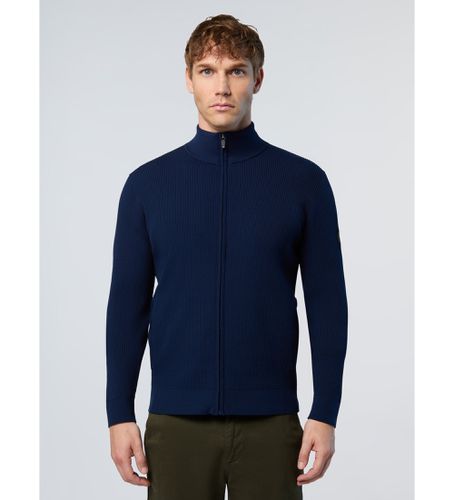 Pullover Full Zip 12Gg (XS), Casuel, Laine, Marine - North Sails - Modalova