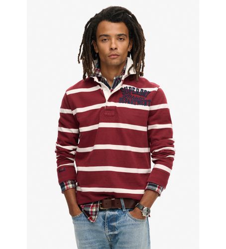 M6010847A Polo Athletic (L), Casuel, Coton, Manche longue - Superdry - Modalova