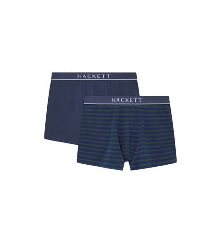 HMU10694 Lot de 2 boxers Mini Stripe Tk (M), Homewear, Coton, Marine - Hackett London - Modalova