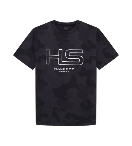 HM500850 T-shirtHs Camo Print (XXL), Casuel, Polyester, Manche courte - Hackett London - Modalova