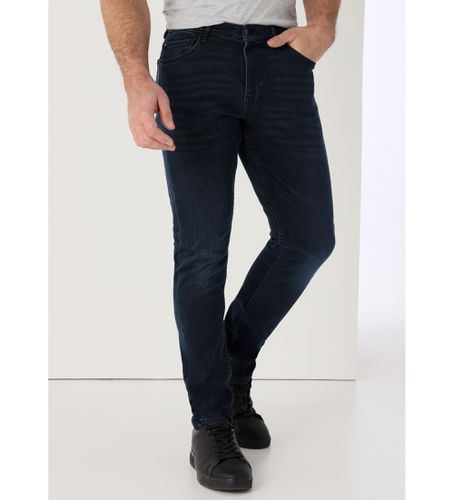 Jeans indigo overdye (28), Bleu, Casuel, Coton, Denim - Six Valves - Modalova