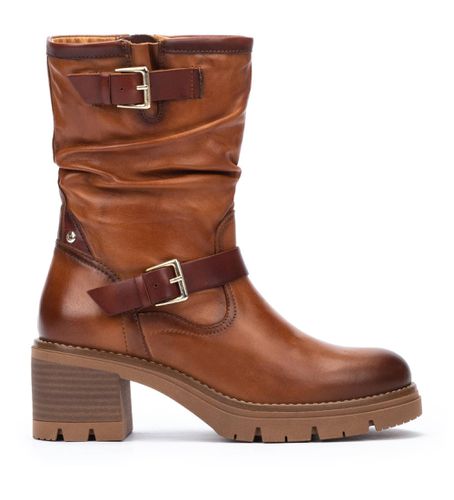 W0B-8534C1 Bottes en cuir Soria marron (36), 5 à 8 cm, Fermeture éclair, Casuel - Pikolinos - Modalova