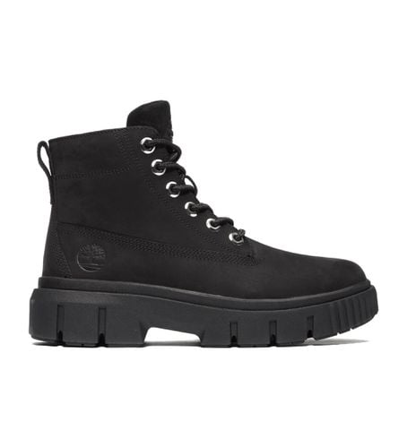 TB0A5RNG0011 Bottes mi-mollet en cuir à lacets Champ (36 W), Plat, Casuel - Timberland - Modalova