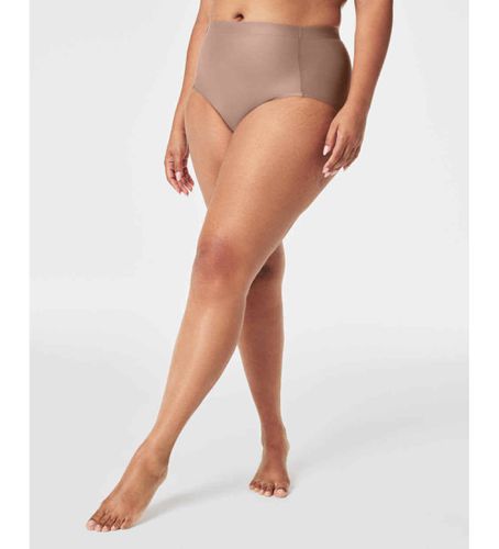 R_CAFE AU LAIT Slip moulant taille haute marron (XS), Homewear, Nylon - SPANX - Modalova