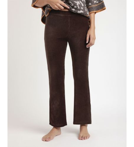 Pantalon long en velours côtelé marron avec élastique (S), Casuel, Coton, Manche longue - Admas - Modalova