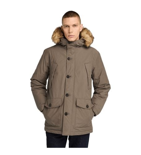 TB0A22W2BK01 Parka imperméable Scar Ridge marron (S), Casuel, Coton - Timberland - Modalova