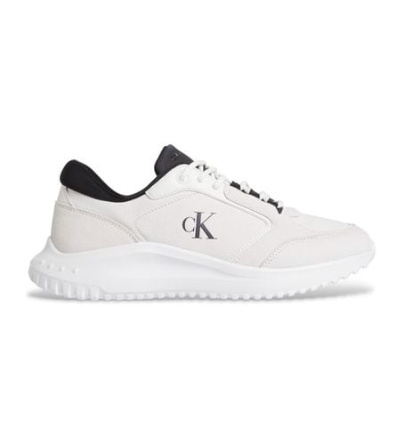 YM0YM01145 Sneakers en cuir Eva Runner Low (41), Plat, Lacets, Casuel - Calvin Klein Jeans - Modalova