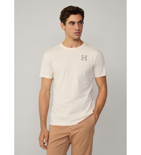 HM500858 T-shirt H cassé (S), Casuel, Coton, Manche courte - Hackett London - Modalova