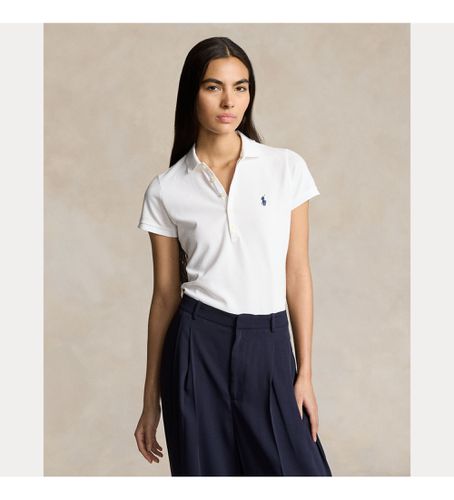 Polo Julie Slim Short Sleeve (L), Casuel, Coton, Manche courte - Polo Ralph Lauren - Modalova