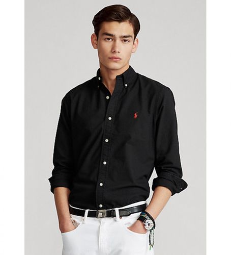 Chemise Oxford Custom Fit noire (S), Casuel, Coton, Manche longue - Polo Ralph Lauren - Modalova