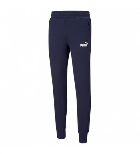 Pantalon de survêtement ESS Slim (S), Casuel, Sport, Coton, Running, Sportswear, Multisport, Marine - Puma - Modalova