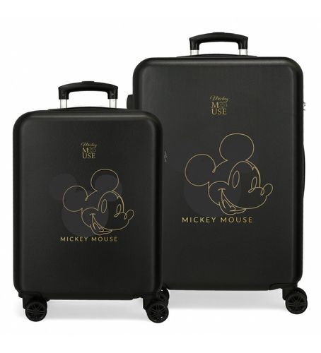 Unisex. 3471422 Mikey Outline Bagagesæt -46x65x23cm (OSFA), Casual, ABS/Polykarbonat, Mellem, Hytte - Disney - Modalova